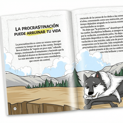 El Código del Lobo Edición Cómic (Mentalidad de Ganador) | | Veylume