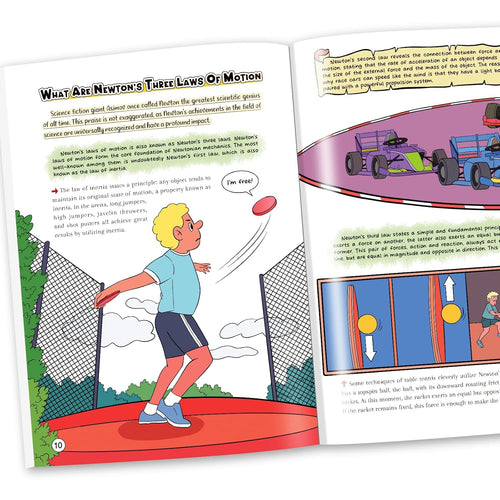 Physics & Chemistry Comic Enlightment Book